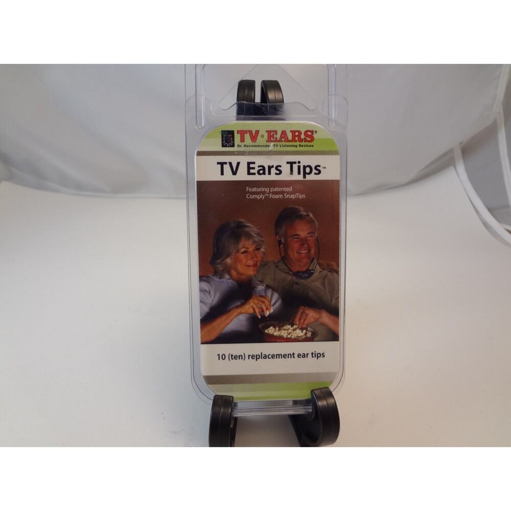 NEW TV Ears Replacement Ear Tips 10 Replacement Ear Tips (5 Pairs)